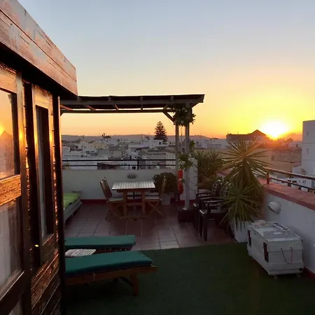 Atico Con Terraza Privada En Casa Palacio Del Centro Historico El Puerto de Santa Maria